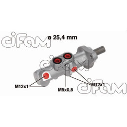 Pompa hamulcowa CIFAM 202-756