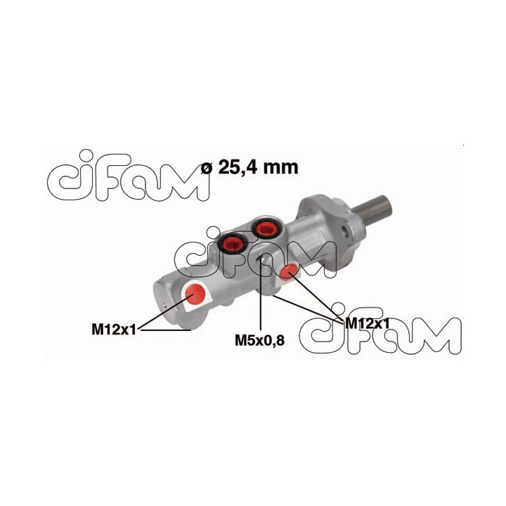 Pompa hamulcowa CIFAM 202-756