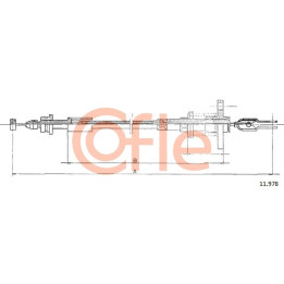 Linka gazu COFLE 11.978