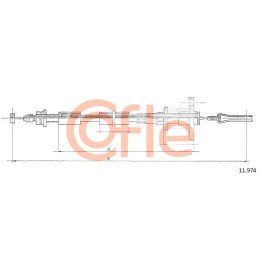 Linka gazu COFLE 11.974