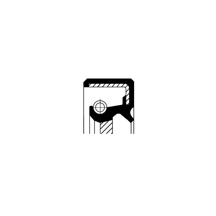 Uszczelniacz wału korbowego CORTECO 19026126B