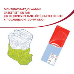 Zestaw uszczelek skrzyni korbowej CORTECO 427377P