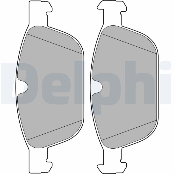 Klocki hamulcowe DELPHI LP2140