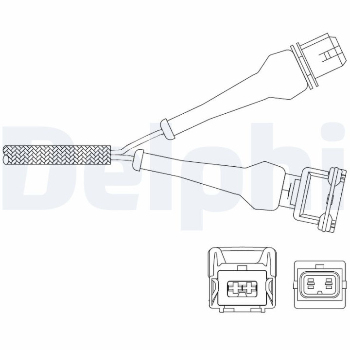Sonda lambda DELPHI ES11041-12B1