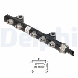 Rura rozdzielacza, paliwo DELPHI 9144A290B-12B1