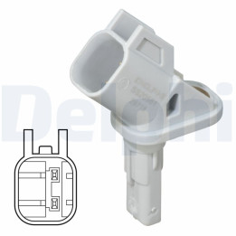Czujnik prędkości koła ABS DELPHI SS20581