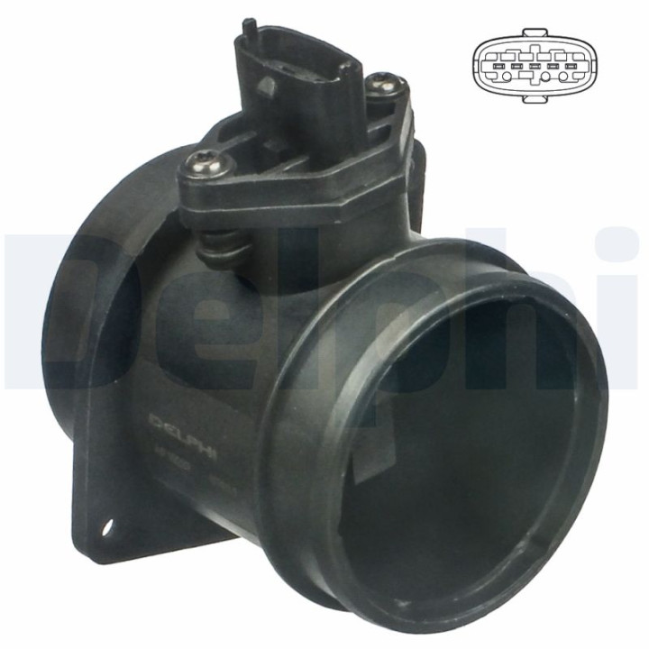 Przepływomierz masowy powietrza DELPHI AF10287-12B1