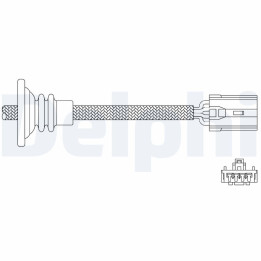 Sonda lambda DELPHI ES11038-12B1