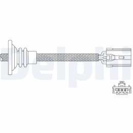 Sonda lambda DELPHI ES11039-12B1