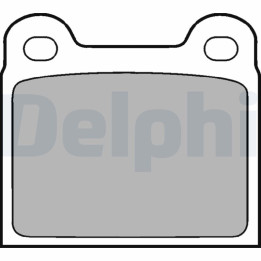 Klocki hamulcowe DELPHI LP18