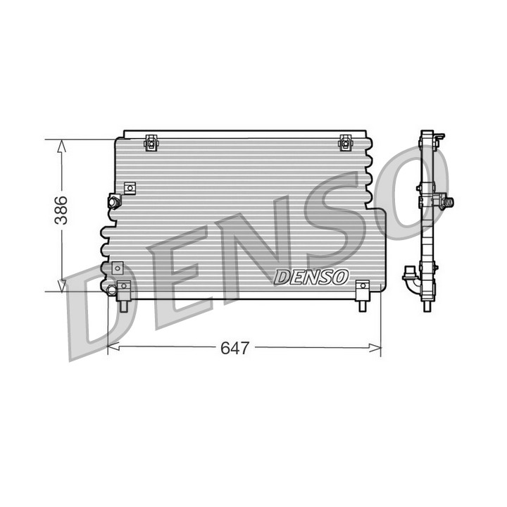 Skraplacz klimatyzacji DENSO DCN33004