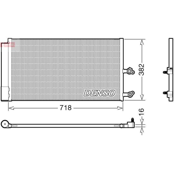 Skraplacz klimatyzacji DENSO DCN33014