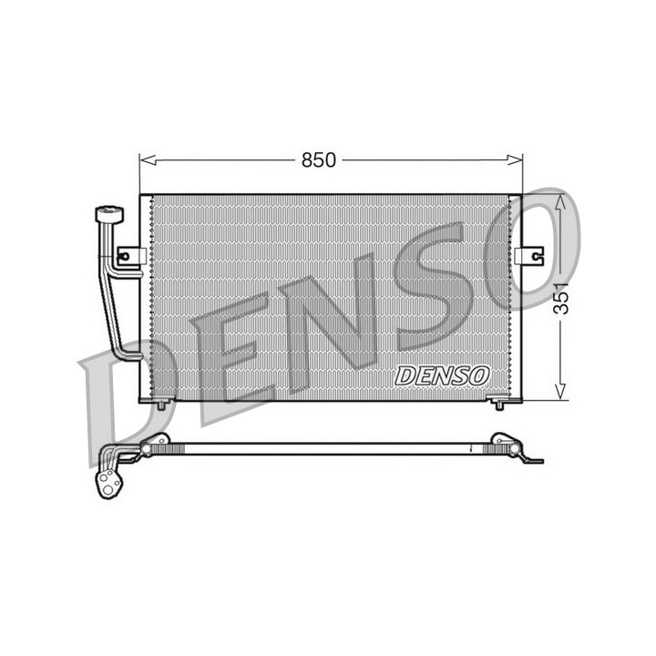 Skraplacz klimatyzacji DENSO DCN33007