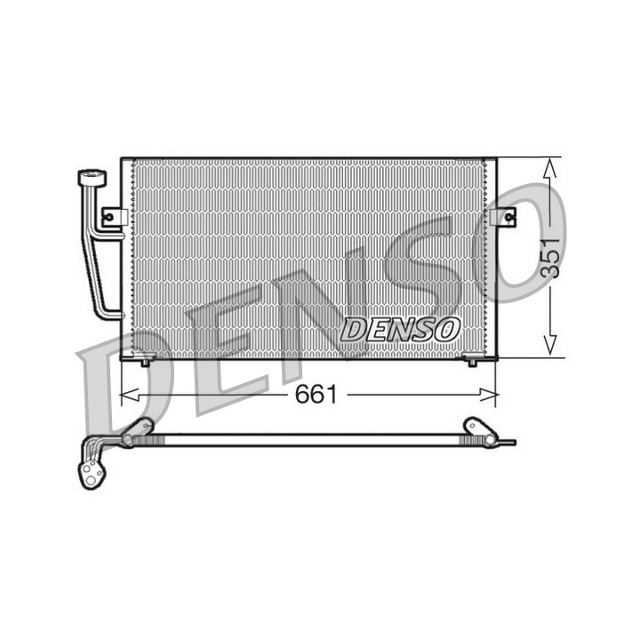 Skraplacz klimatyzacji DENSO DCN33008