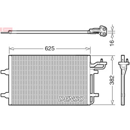 Skraplacz klimatyzacji DENSO DCN33009