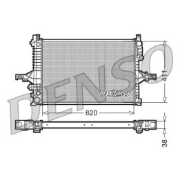 Chłodnica wody silnika DENSO DRM33066