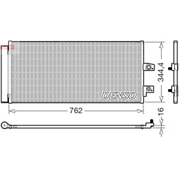 Skraplacz klimatyzacji DENSO DCN33016