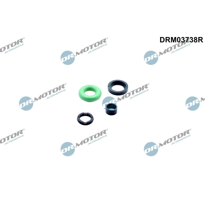 Zestaw uszczelek wtryskiwacza Dr.Motor Automotive DRM03738R