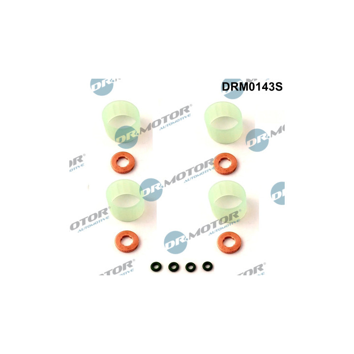 Zestaw uszczelek wtryskiwacza Dr.Motor Automotive DRM0143S
