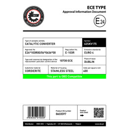 Katalizator ESEN SKV 62SKV175