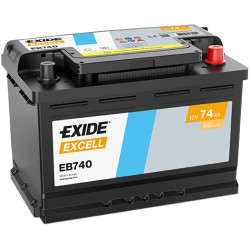 Akumulator EXIDE EB740
