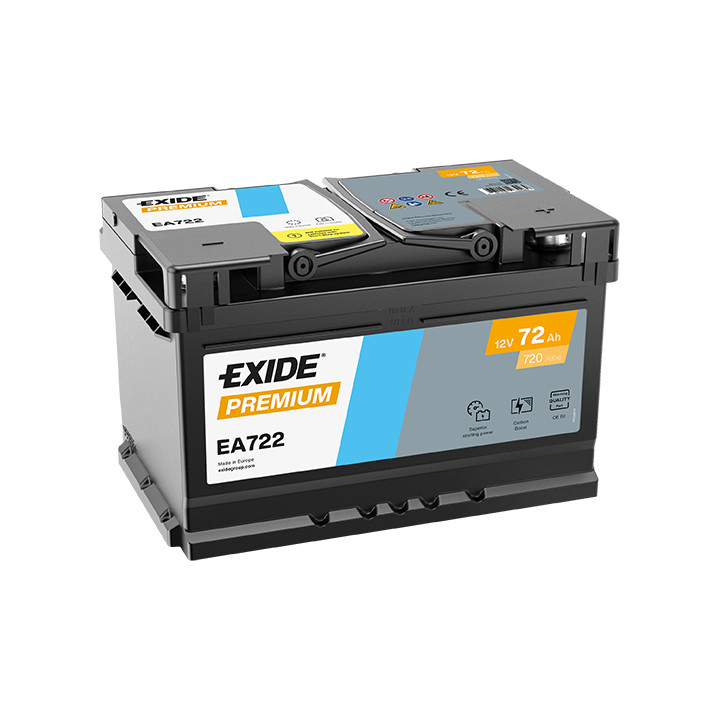 Akumulator EXIDE EA722