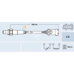 Sonda lambda FAE 77374