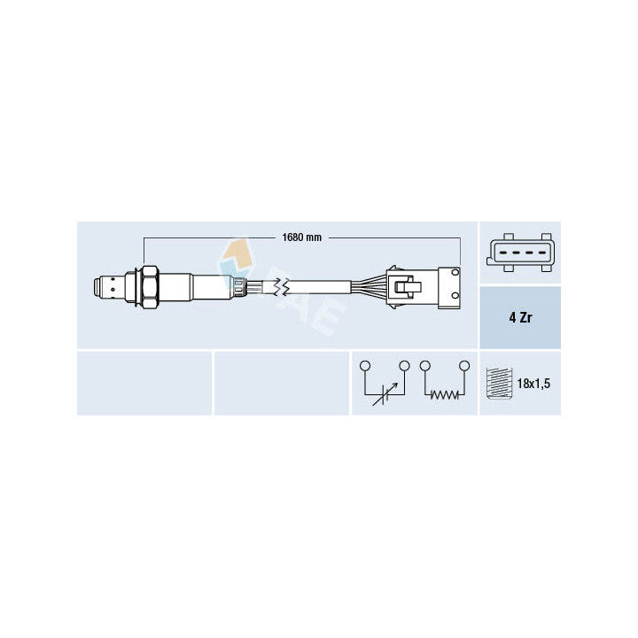 Sonda lambda FAE 77374
