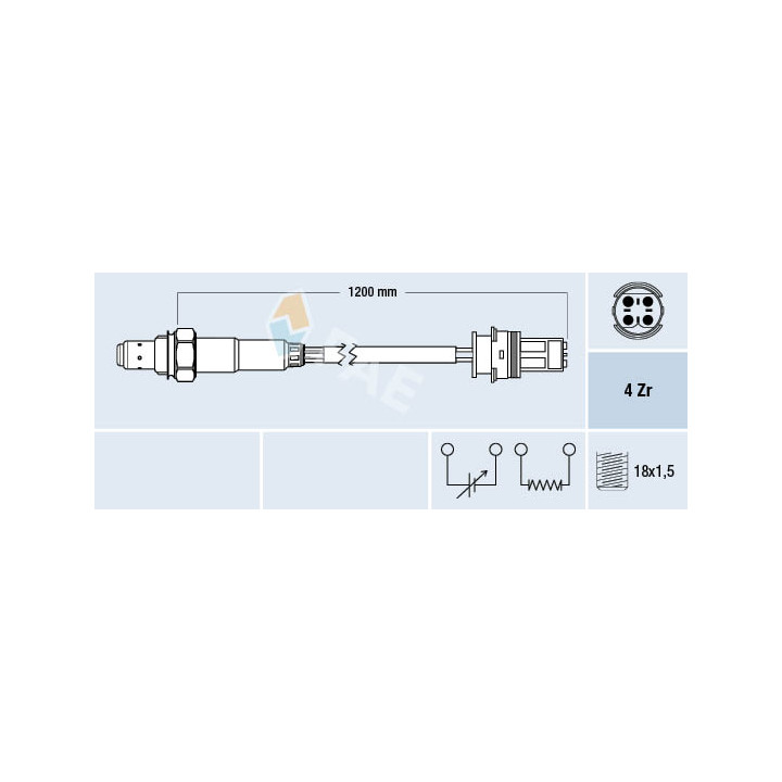 Sonda lambda FAE 77276