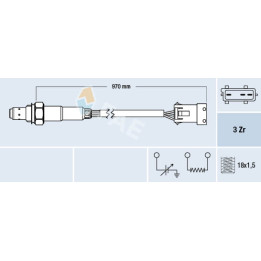 Sonda lambda FAE 77306