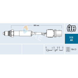 Sonda lambda FAE 75103