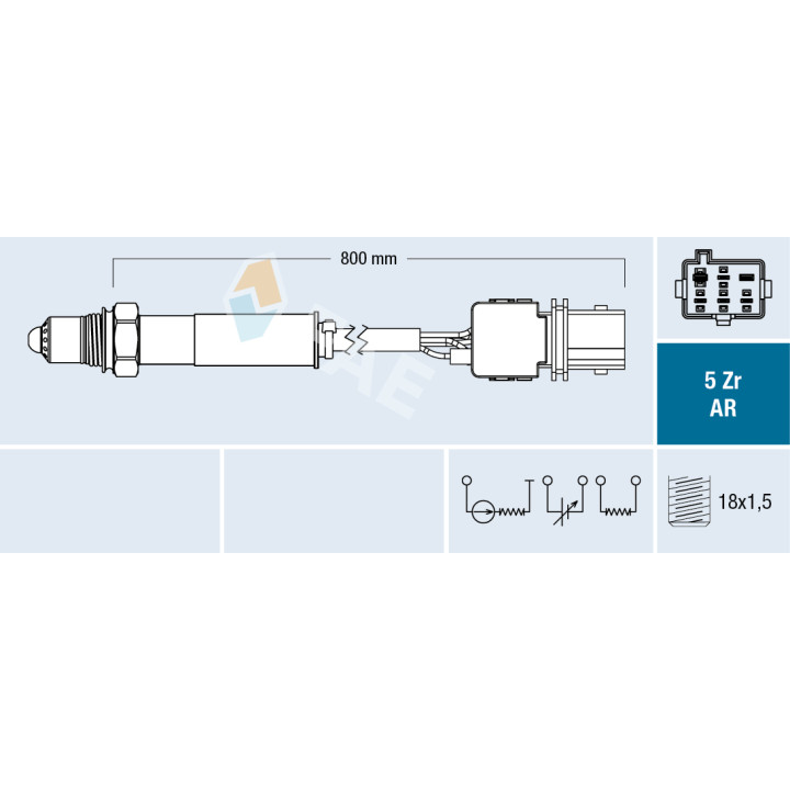 Sonda lambda FAE 75103