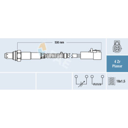 Sonda lambda FAE 77256