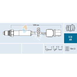 Sonda lambda FAE 75105