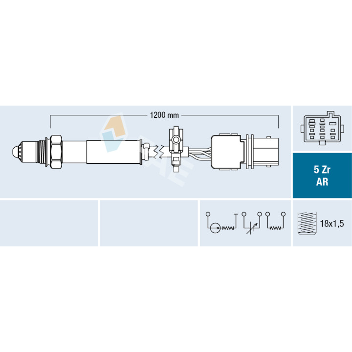 Sonda lambda FAE 75105