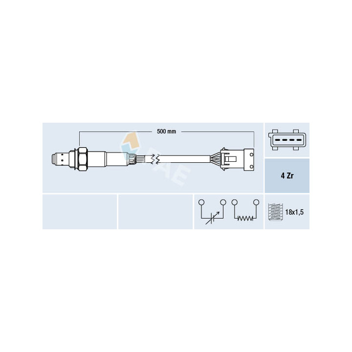 Sonda lambda FAE 77232