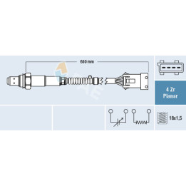 Sonda lambda FAE 77233