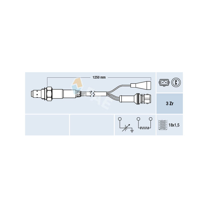 Sonda lambda FAE 77108