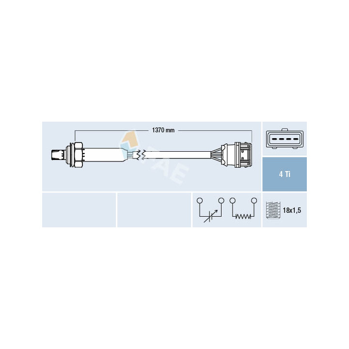 Sonda lambda FAE 77359