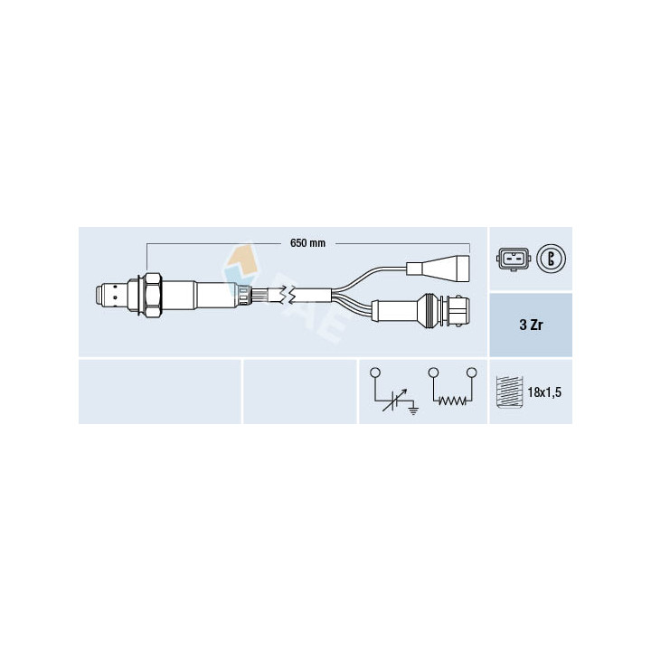 Sonda lambda FAE 77106