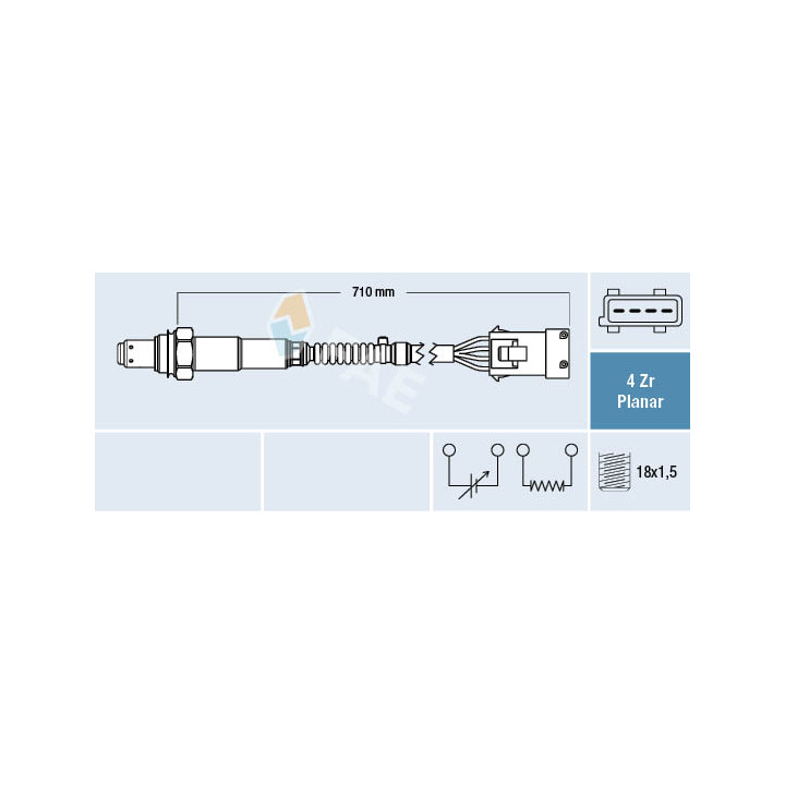 Sonda lambda FAE 77413