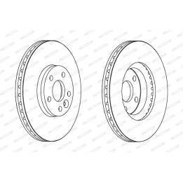 Tarcza hamulcowa FERODO DDF1567C