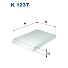 Filtr kabinowy FILTRON K 1237