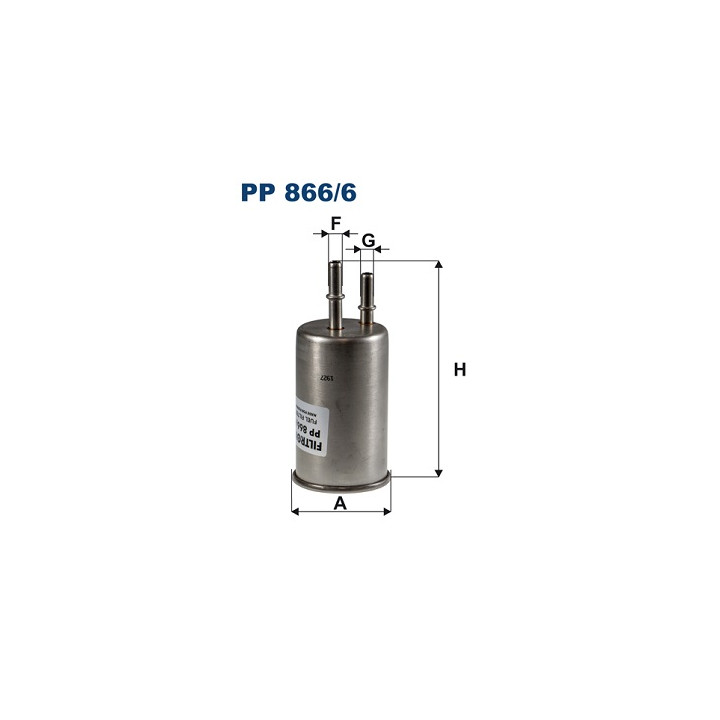 Filtr paliwa FILTRON PP 866/6