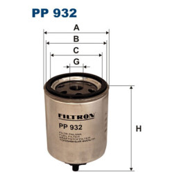 Filtr paliwa FILTRON PP 932