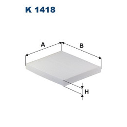 Filtr kabinowy FILTRON K 1418