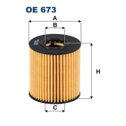 Filtr oleju FILTRON OE 673