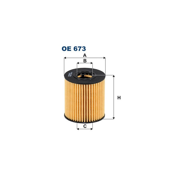 Filtr oleju FILTRON OE 673