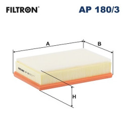 Filtr powietrza FILTRON AP 180/3