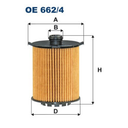Filtr oleju FILTRON OE 662/4